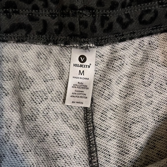 Like new, Velocity size medium leopard print lounge short. - Picture 2 of 2